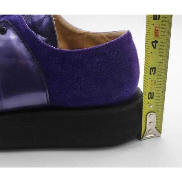 John Fluevog by Dynamic avant-garde quilted leather retro hover creepers shoes - Picture 5 of 16